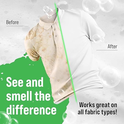 Miniatura 116 de Rockin' Green Detergente para ropa sucia, a base de plantas, detergente en polvo natural para ropa, vegano y biodegradable, seguro para pieles