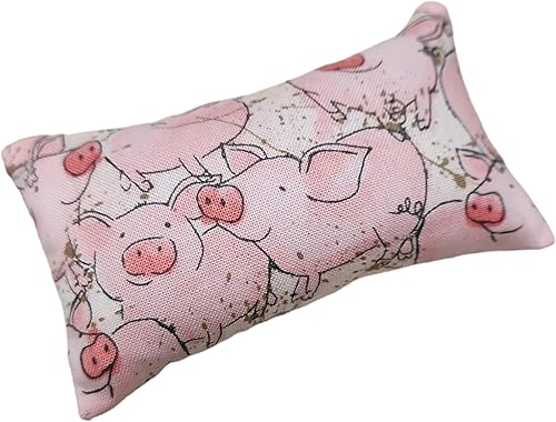 Vista 10 de Emery - Alfiletero para costura, relleno de arena abrasiva, hecho a mano en Estados Unidos (2 x 3 pulgadas, flores en negro)