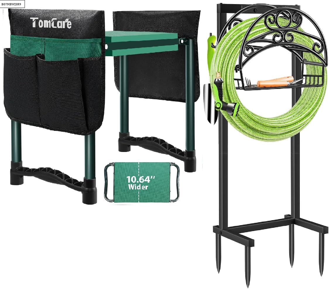 TomCare Garden Kneeler and Seat Larger Soft Kneeling Pad