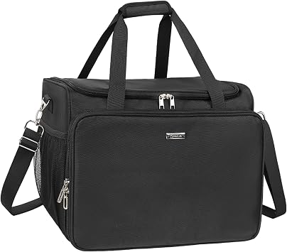 Relavel Professional Hairdressing Bag,Hairstylist Travel Bag,Cosmetics Beauty Hairdresser Bag with Shoulder Strap,Hair Makeup Salon Organizer Bag for Barber Insulation Material