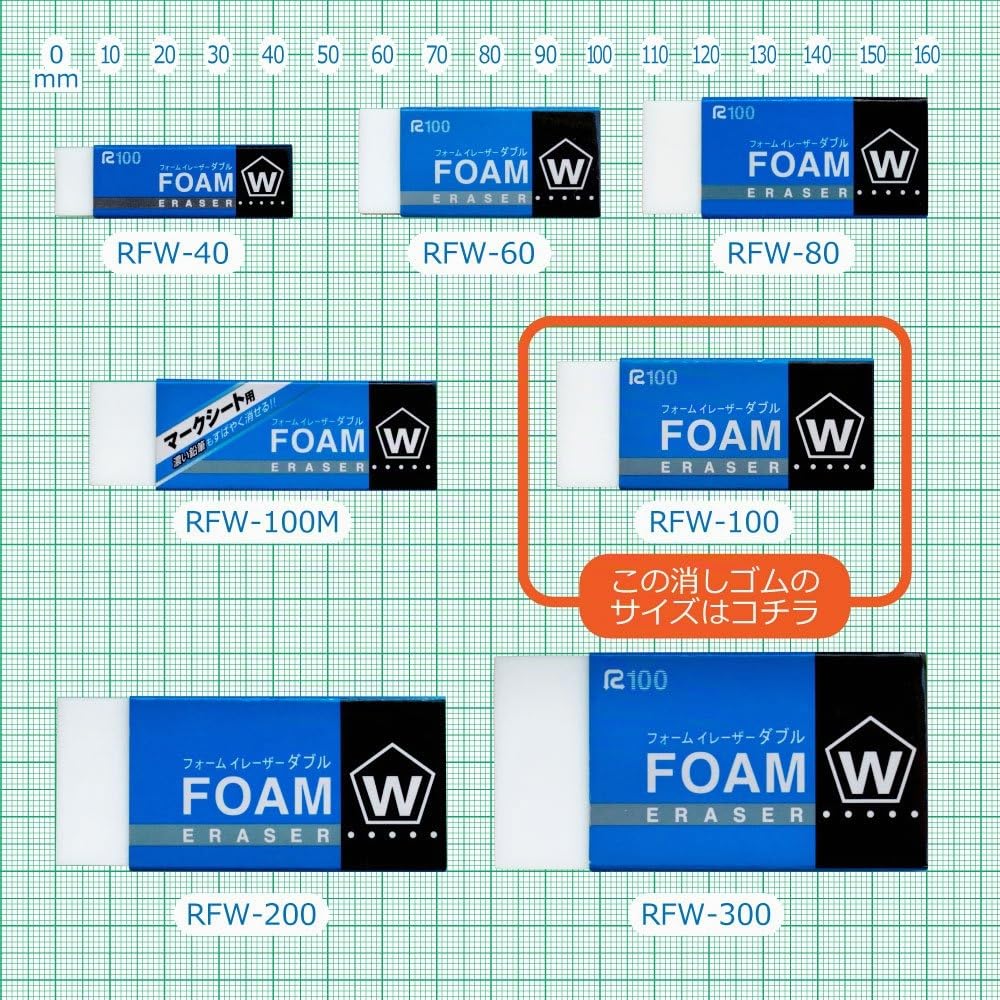 Sakura Color Eraser forma W 5P RFW100-5P (Giappone importazione)