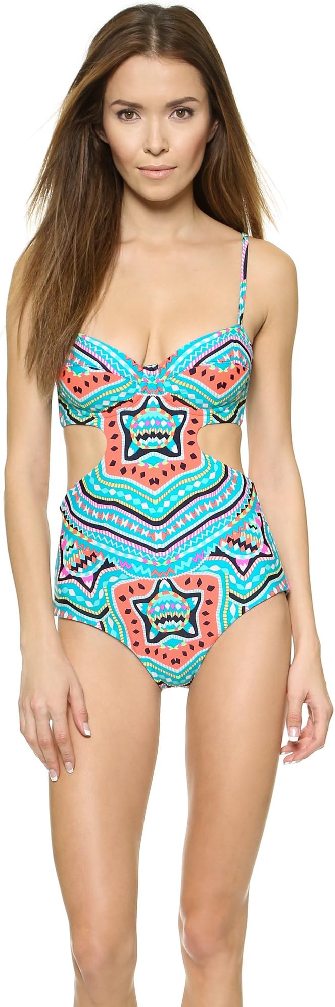 Mara Hoffman Women's Cutout Bustier One Piece