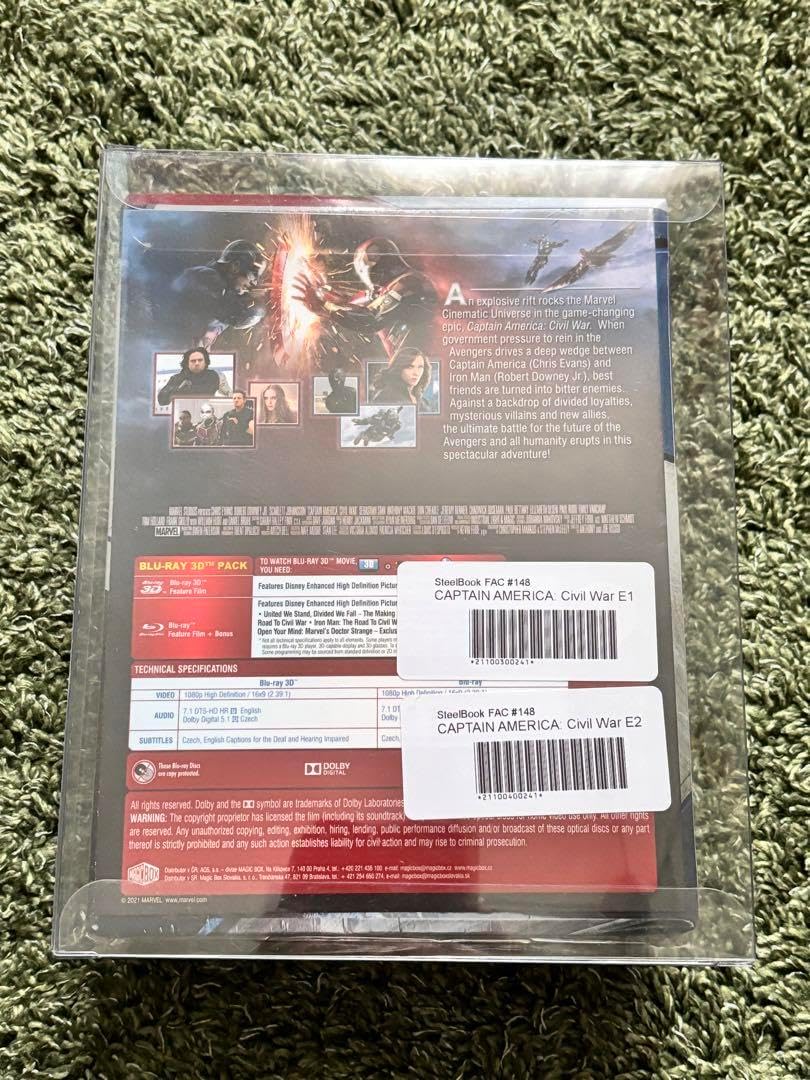 fac シビル ウォー キャプテン アメリカ スチールブックbox