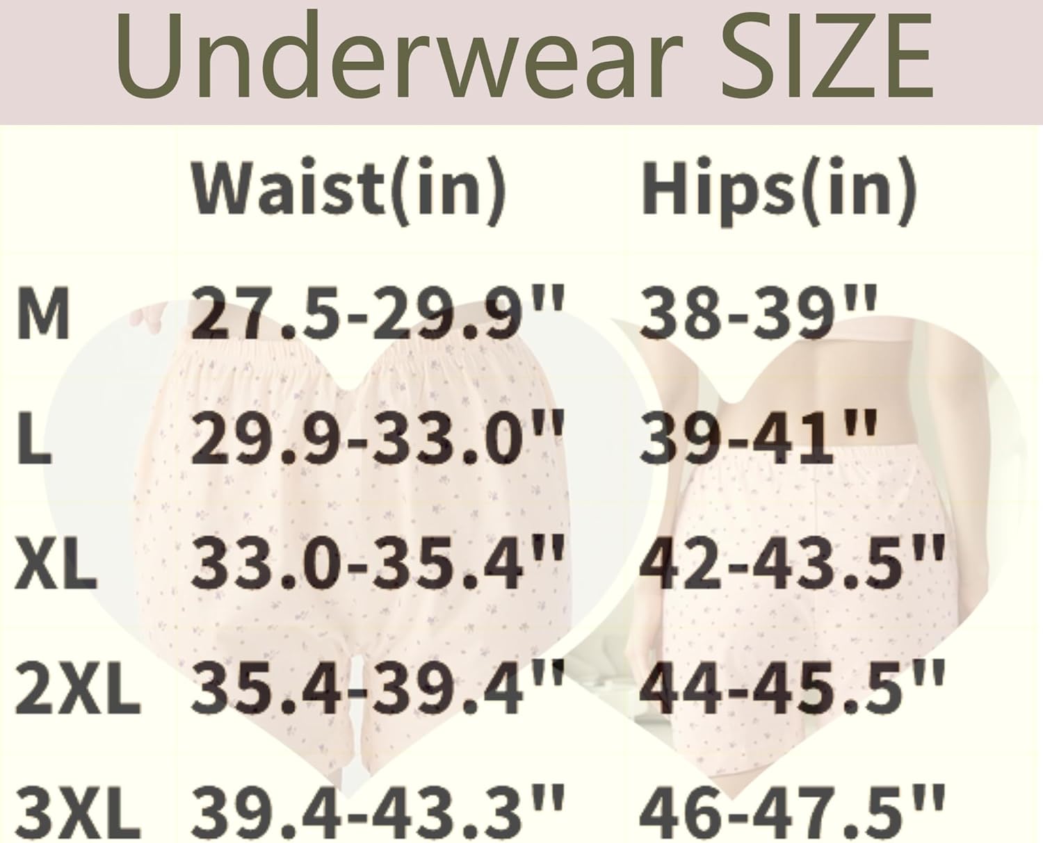 Women's Cotton Underwear Loose Soft Full Coverrage Boxer Briefs 6 Pack