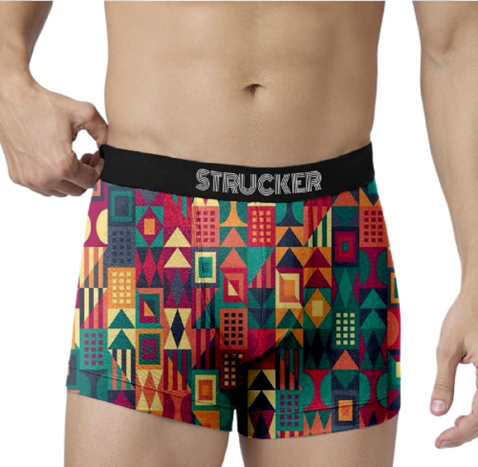 Regular Fit Men Printed Cotton Multicolor Underwear/Innerwear Everyday Tights Anti Microbial and Comfortable and Stylish Trunks for Men-Pack of 1.-picture-51