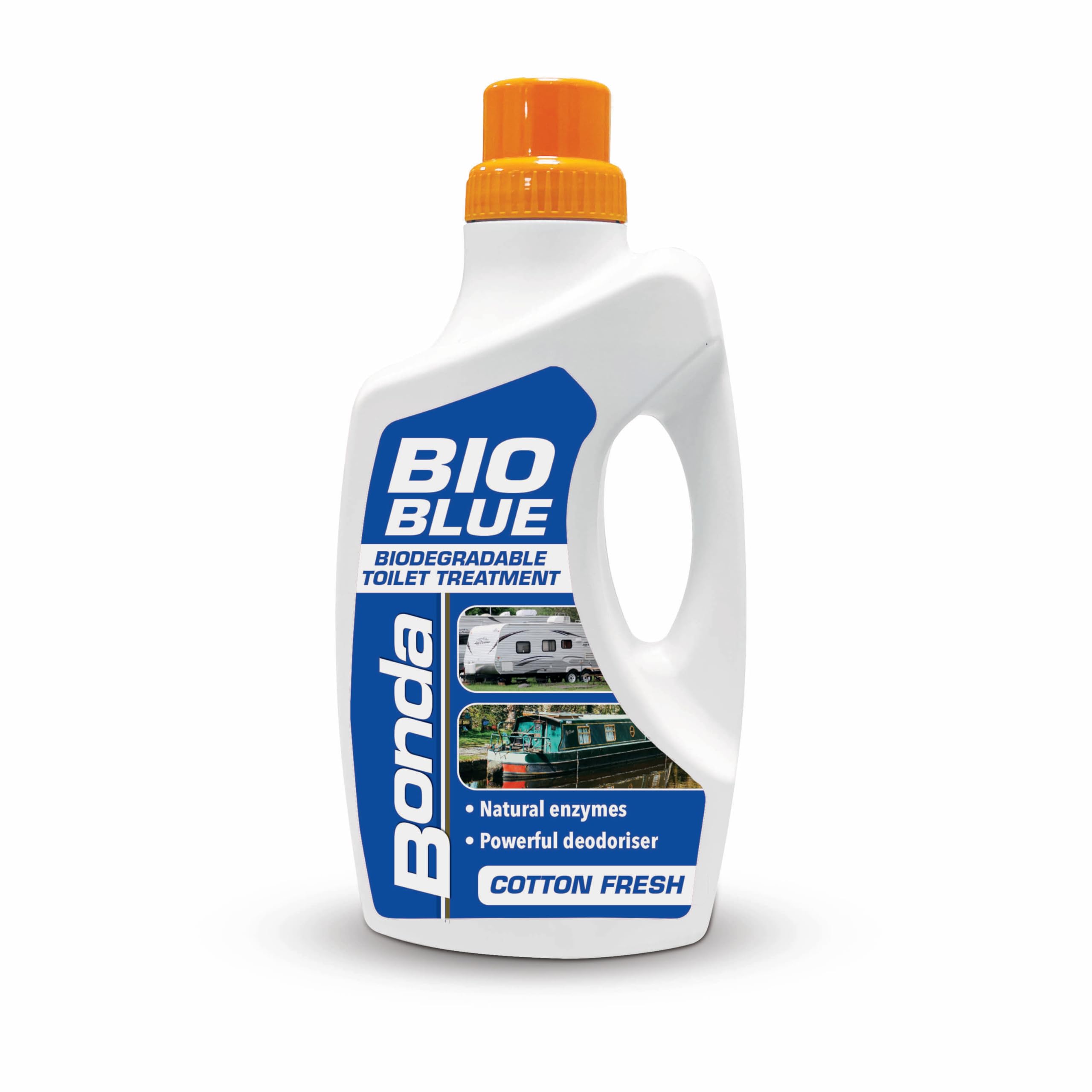 Bonda BONBIO1000 Blue Bio Toilet Treatment 1ltr