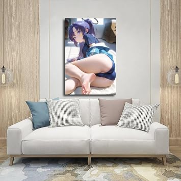 AI Japanese Anime, Cute Sexy Girl3322415-628c861943-00000700 Canvas Poster Wall Art Decor Print Picture Paintings for Living Room Bedroom Decoration Frame: 12x18inch(30x45cm)
