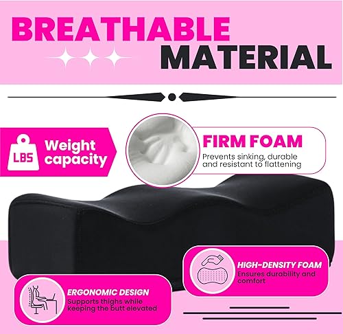 Miniatura 4 de BBL - Cojín para levantamiento de glúteos para después de la cirugía, suave cojín para postcirugía BBL con bolsa de cordón, almohada para