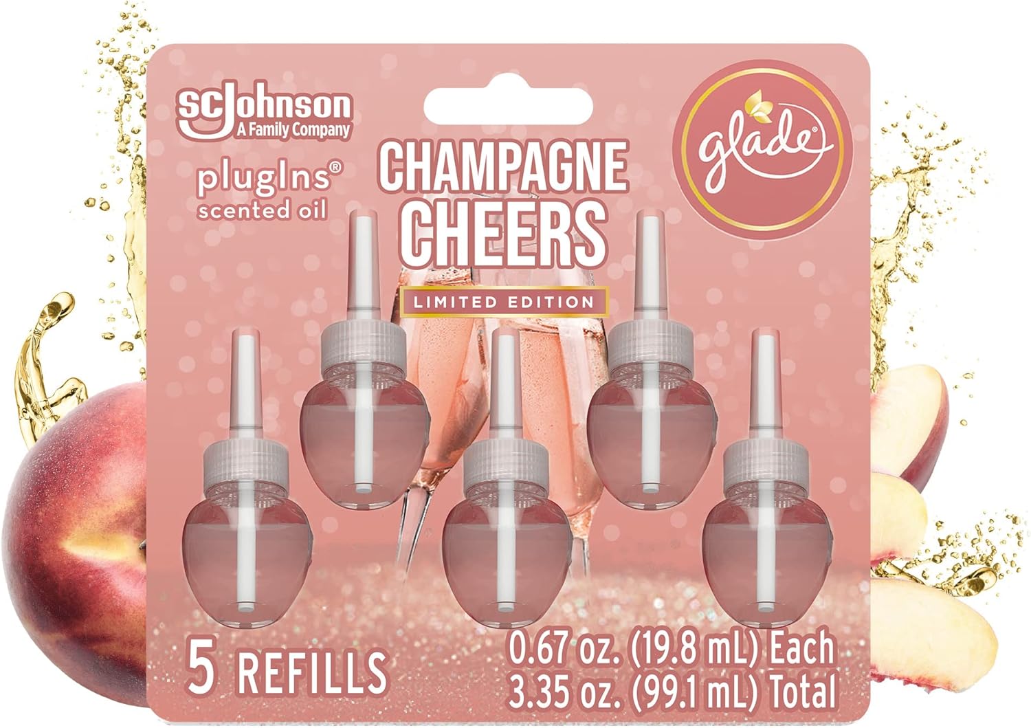 Glade PlugIns Refills Air Freshener, Scented and Essential