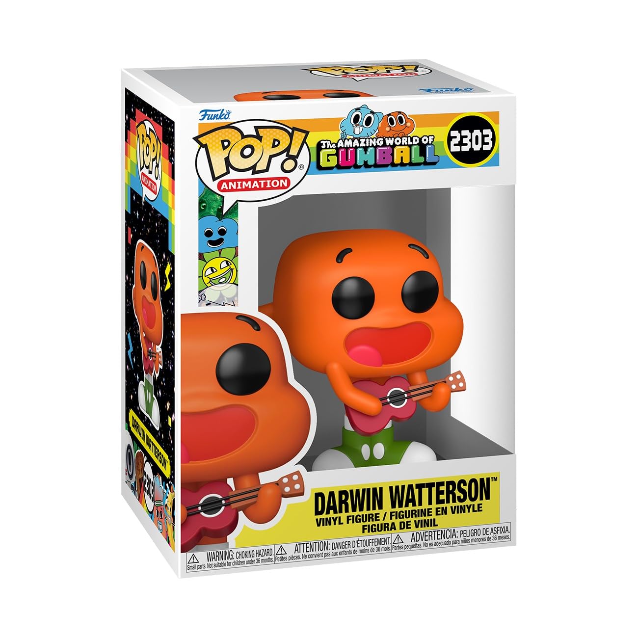 Funko Pop! Animation: the Amazing World Of Gumball - Darwin Watterson- Collectable Vinyl Figure - Gift Idea - Official Merchandise - Toys for Kids & Adults - Action/Adventure Fans