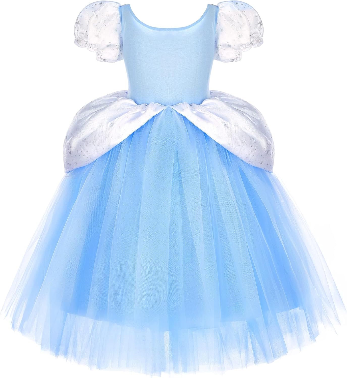 Princess Costume for Girls Princess Dress Halloween Birthday Party Outfits for Little Kids - Image 2