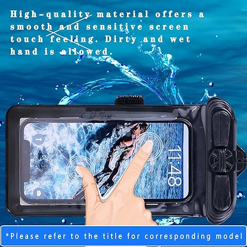 Miniatura 3 de Funda compatible con BlackBerry Torch 9860  Monza Black impermeable bolsa seca (no película protectora de pantalla) nueva versión