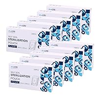 Vista 22 de 200 Bolsas de Esterilización Dental Autosellables 3.5x10 pulgadas 200/Caja 1 Caja