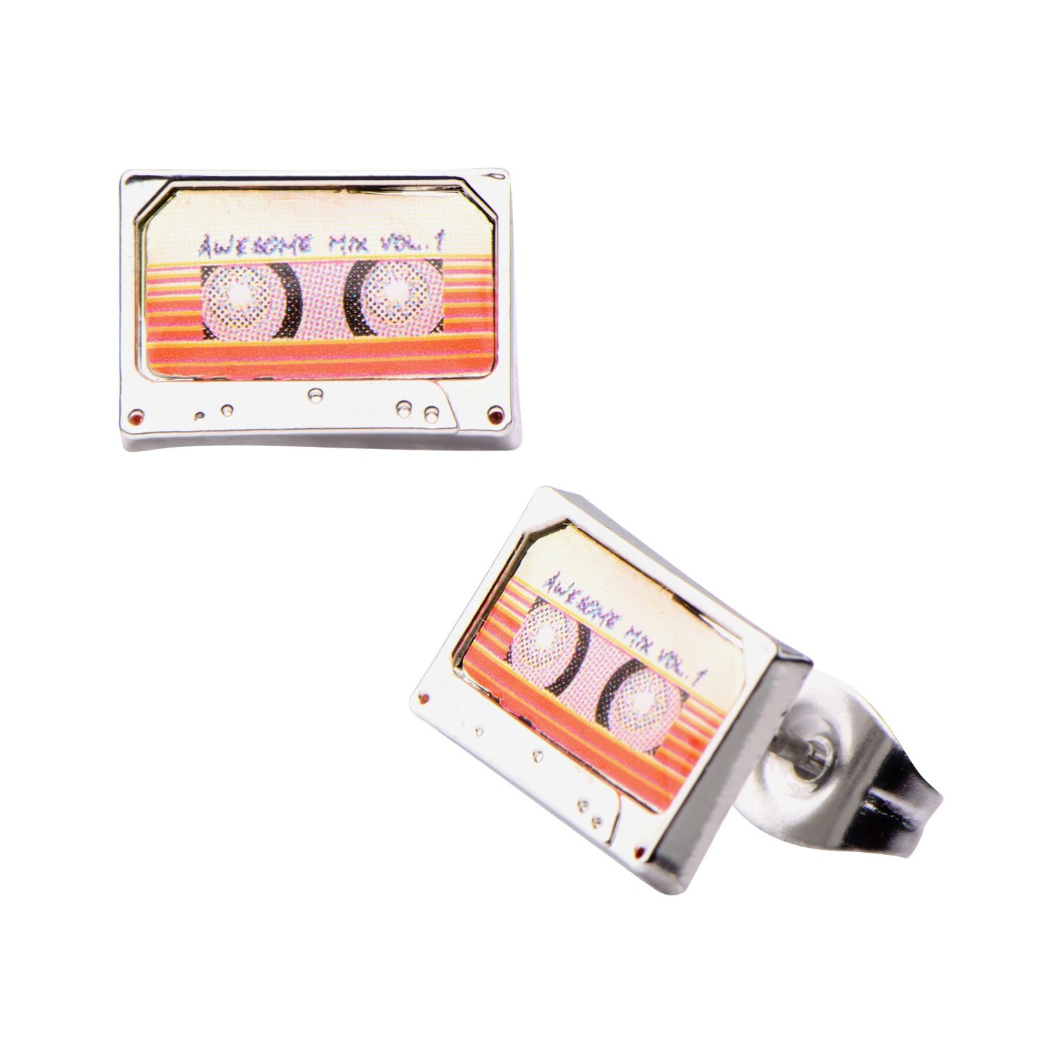 MarvelGuardians of Galaxy Awesome Mix Vol. 2 Tape Stud Earrings