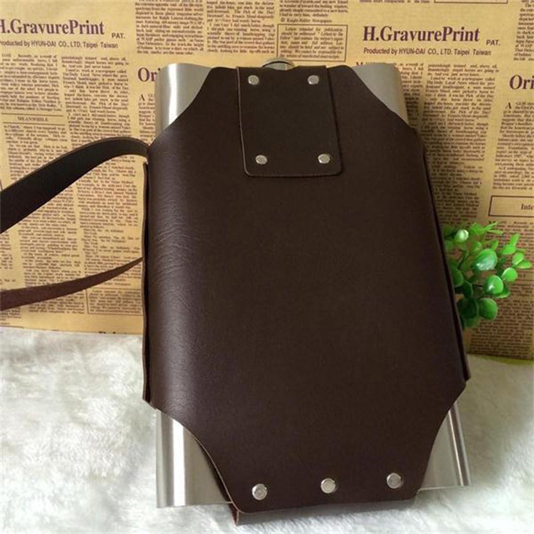Whiskey Liquor Camping Hip Flask, Stainless Steel Liquor Picnic Camp Flask Alcohol Flagon