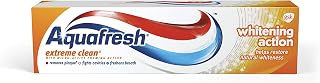 Aquafresh Whitening Toothpaste with Fluoride, Plaque Remover, Fresh Breath and Cavity Protection, 90 mL