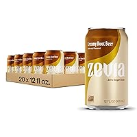 Vista 16 de Zevia Soda sin calorías, paquete variado nostálgico, 12 onzas líquidas (paquete de 20)
