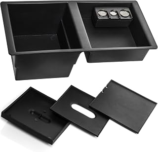 Center Console Insert Organizer Compatible with14-19 Silverado, Tahoe, Suburban, Sierra, Yukon - Replaces GM Factory OEM Part 22817343