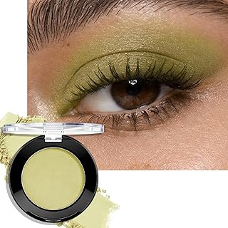 Paleta de sombra de ojos mate verde lima, min...