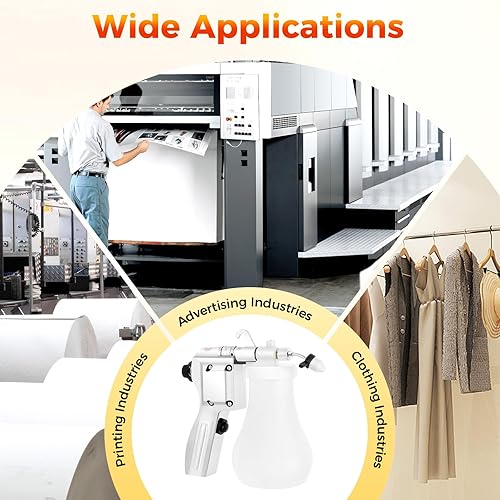 Miniatura 7 de Pistola de pulverización de limpieza textil, pistola de presión de 40W 110VSpray Boquilla ajustable (USA STOCK)