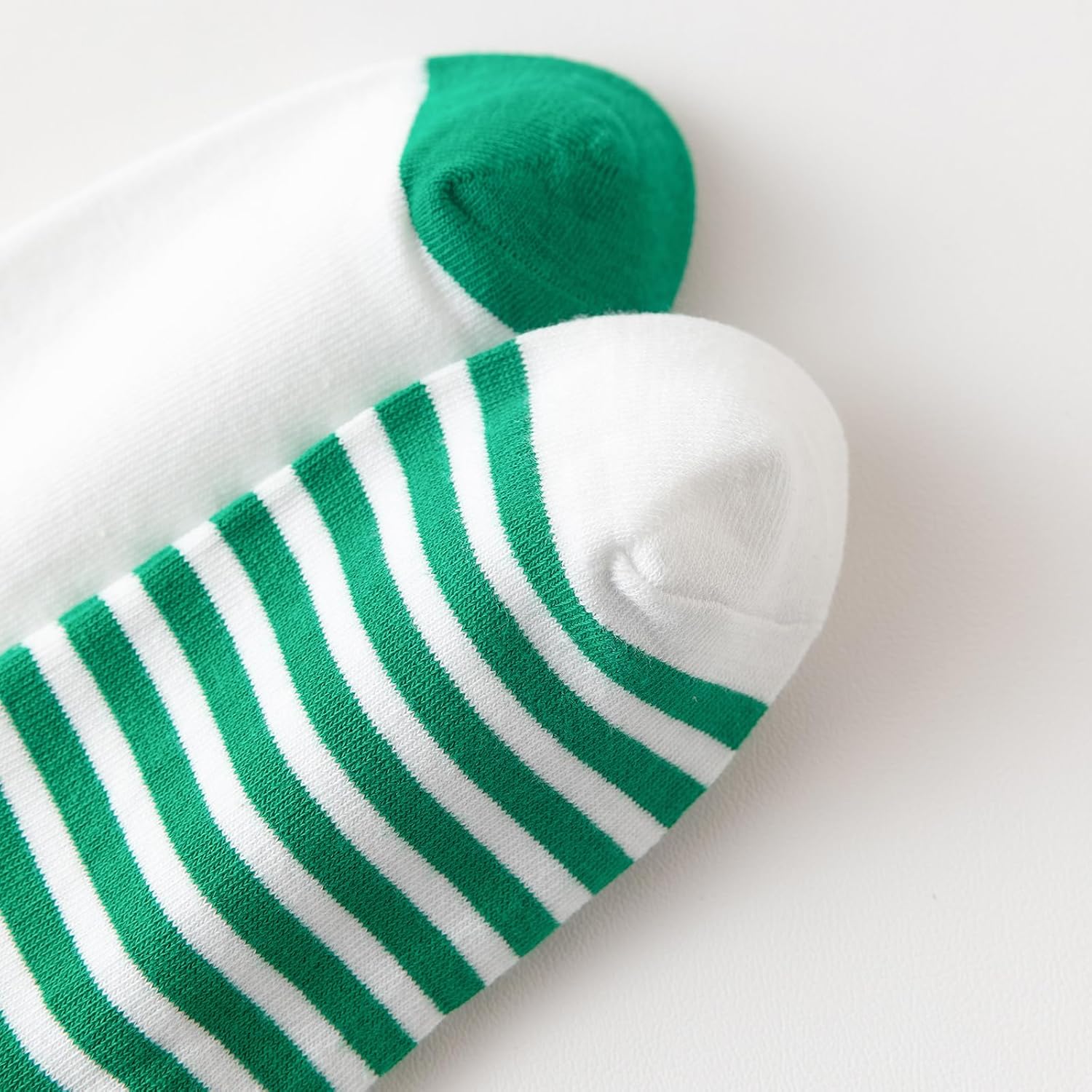 5 Pairs Cute Big C Letter Crew Socks Sports,Casual,Striped for Women Socks - Image 5