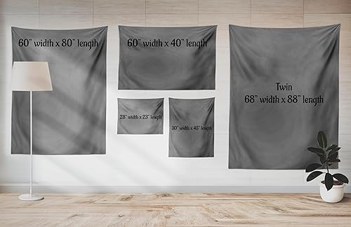 Miniatura 35 de Ambesonne Tapiz gótico, patio con hiedra encantada en la puerta antigua al bosque, colgante de pared ancho para dormitorio, sala de estar, 2-Verde