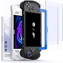 JSAUX Anti-Glare Screen Protector for ROG Xbox Ally/ROG Xbox Ally X (2025) / ROG Ally 2-Pack, Matte 9H Hardness Tempered Glass with Guide Frame, 7" Anti-Scratch Screen Protector for ASUS ROG Ally X | Anti Glare, 9H Hardness, Tempered Glass, with Guiding F