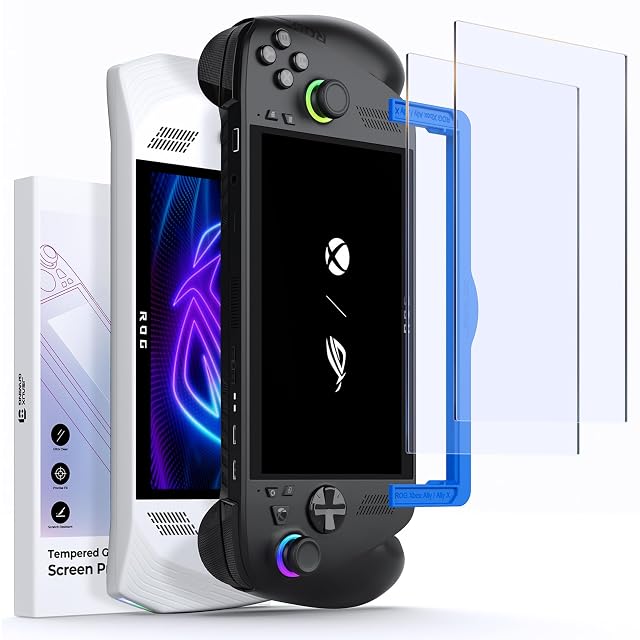 JSAUX Anti-Glare Screen Protector for ROG Xbox Ally ROG Xbox Ally X 2025 ROG Ally 2-Pack Matte 9H