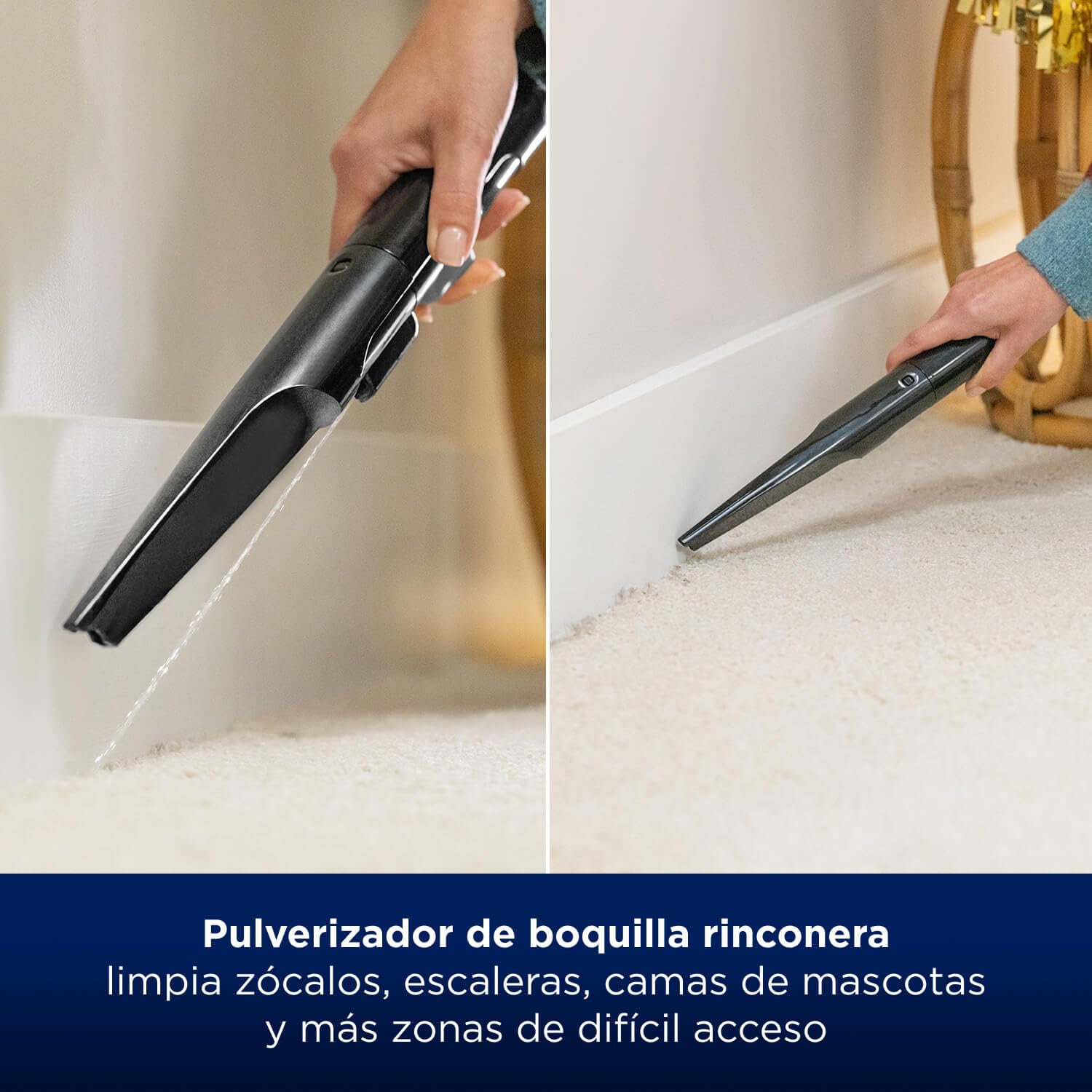 BISSELL PowerWash Pet Aspiradora de Agua Tapicería, Lava Aspiradora Ideal para Dueños de Mascotas, Maquina Limpiar Tapicerías Ligero, Limpiador para Alfombras, Sofá & Más, Potente Motor de 600W, 3878N
