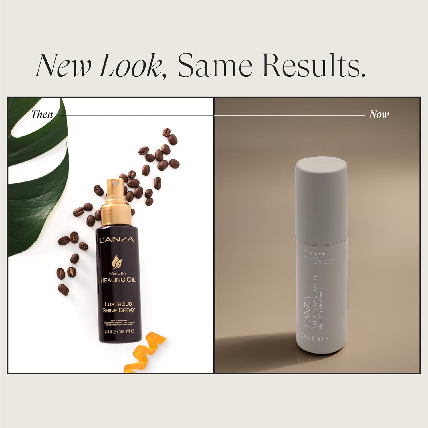 L'ANZA Keratin Healing Oil Shine Spray Hair Treatment Spray, Tames Flyaways, Anti-Humidity, Heat & UV Protection, Color Safe, Lightweight Finish Anti-Humidity, Sulfate Free (3.4 Fl Oz)