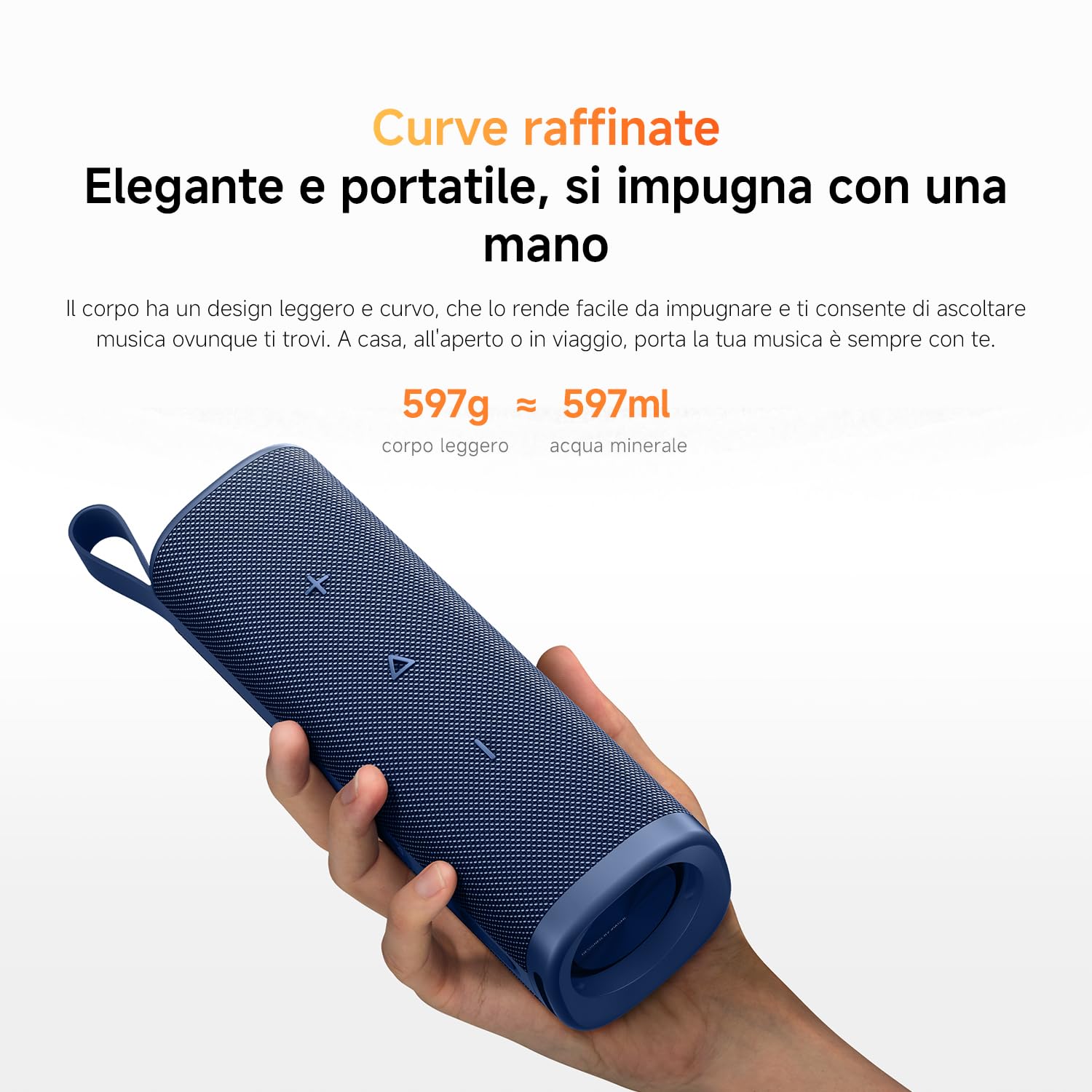 XIAOMI Sound Outdoor Cassa Bluetooth Portatile 30W, Suono Potente e Dinamico, 12 Ore di Autonomia, IP67 Waterproof, TWS Pairing, Bluetooth 5.4, Design Elegante e Portatile, Rosso
