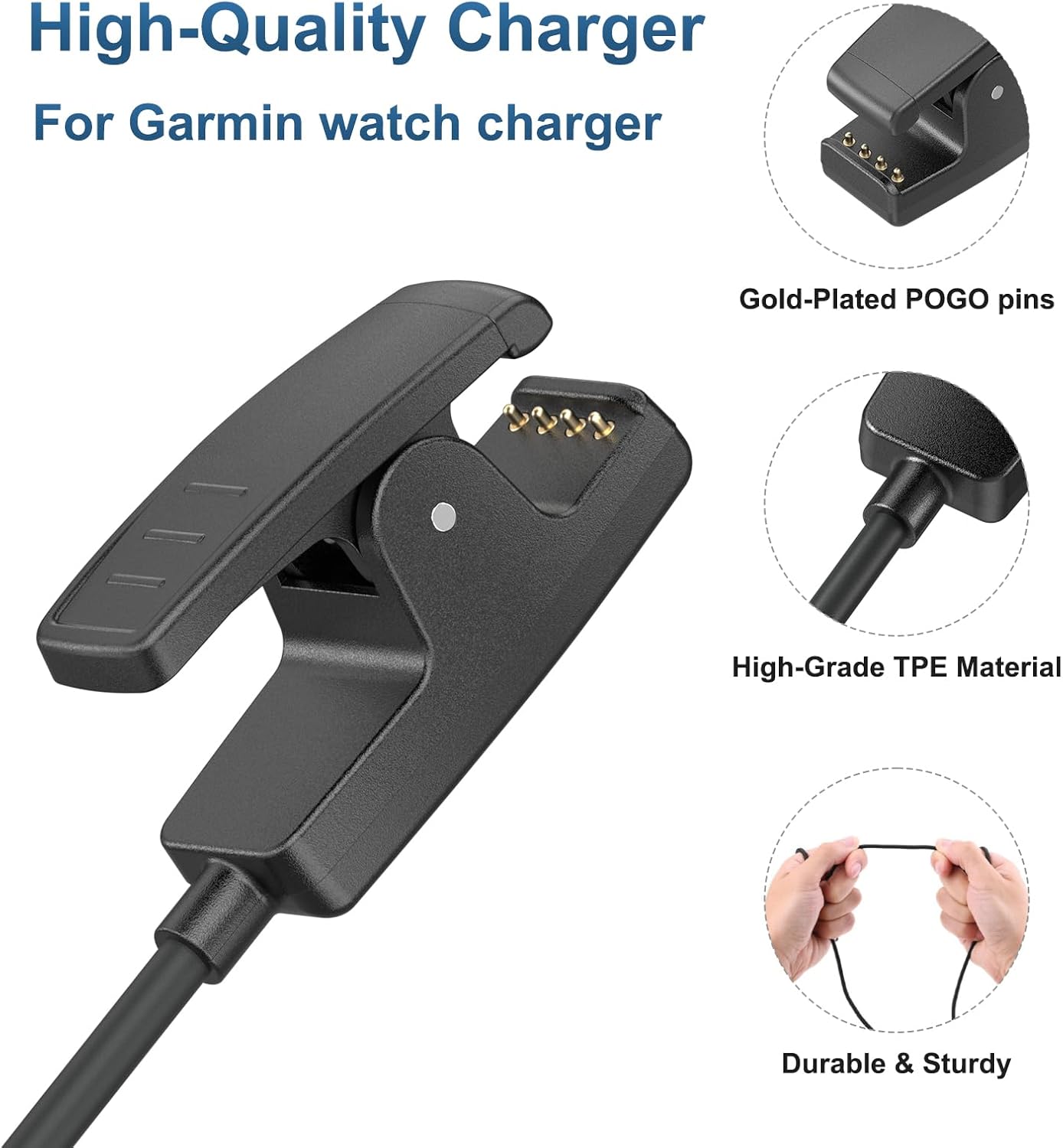 Meliya USB A Charger for Garmin Forerunner 735XT 235 35 64 230 630 645/645 Music... 4 71To4Kmo9zL. AC SL1500