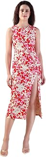 PURVAJA Women’s Bodycon Maxi Dress Price In India