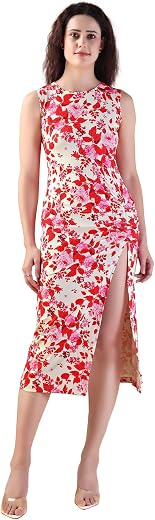 PURVAJA Women’s Bodycon Maxi Dress