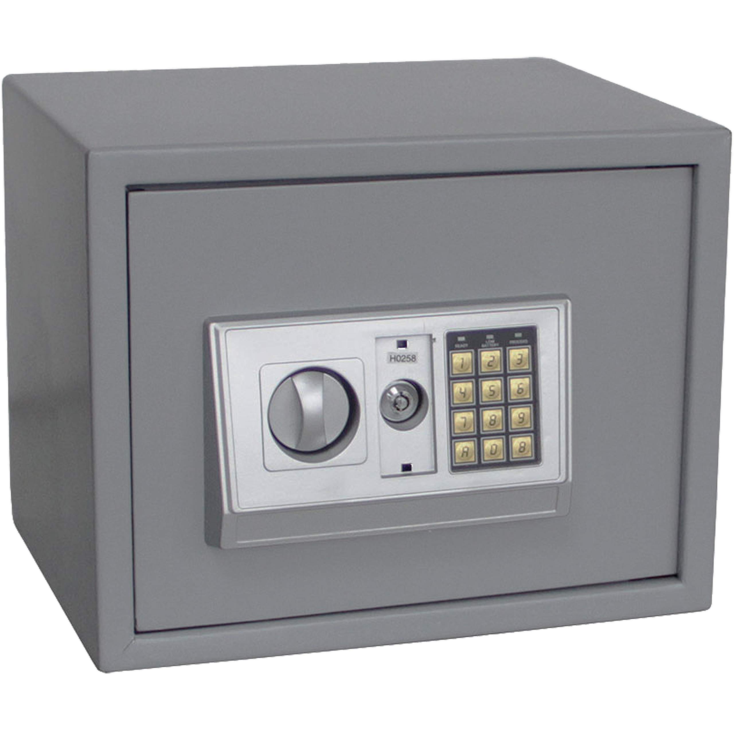 SAFE 3992 Tresor mit Zahlenschloss MIDI - Kleiner Tresor mit Zahlencode und Schlüssel - B 380 x T 300 x Höhe 300 mm 13 KG