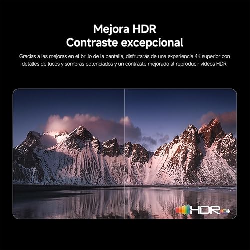 XIAOMI TV A Pro 65, 165 cm (65 Pouces), 4K UHD QLED, Smart TV, Google TV, Contrôle Vocal, HDR10+, Mode Game Boost 120Hz, MEMC, 2Go+8Go, Compatible avec Airplay & Google Cast - 6