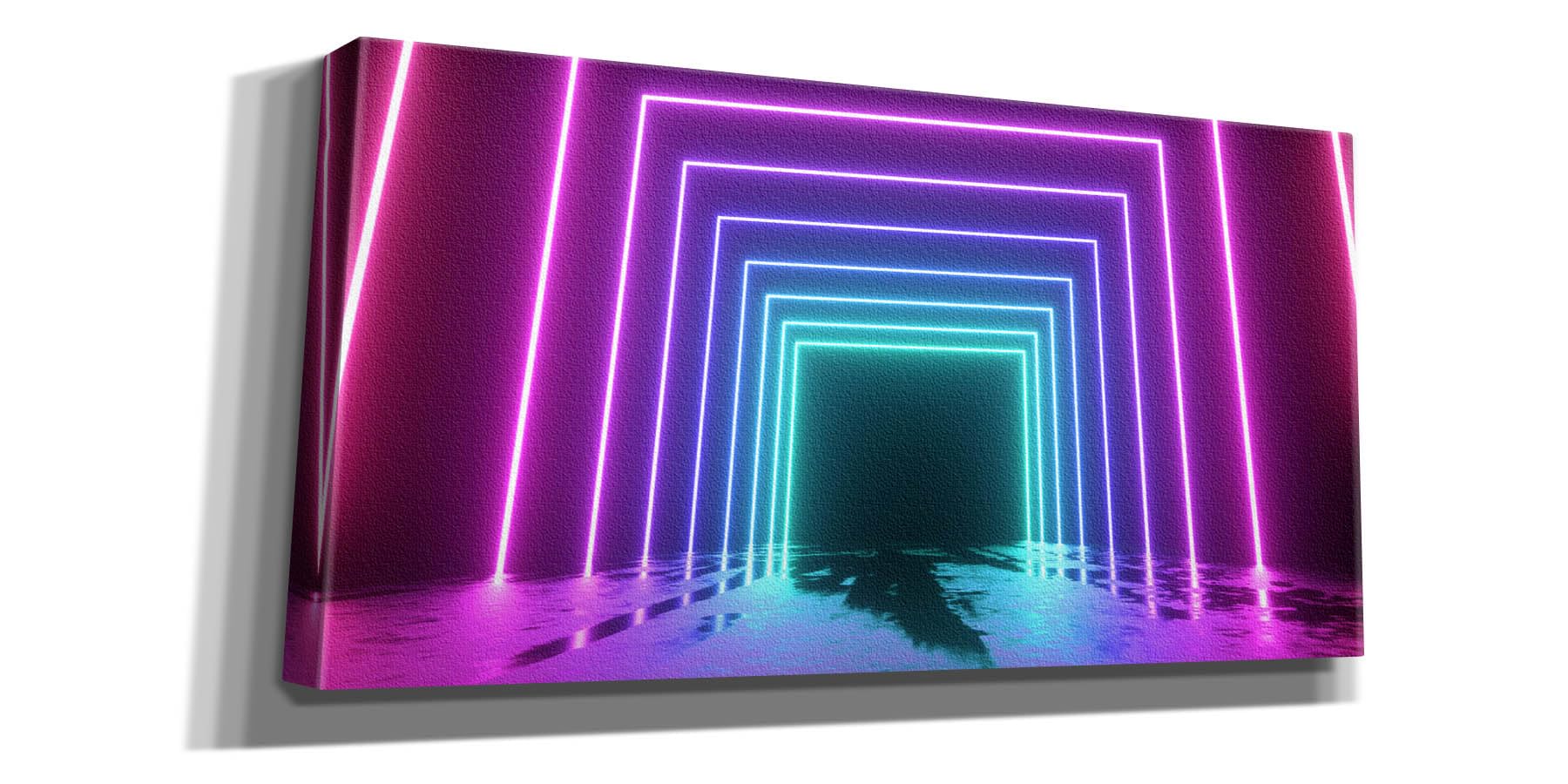 Epic Graffiti 'Cyberpunk Future' by Epic Portfolio, Canvas Wall Art, 24