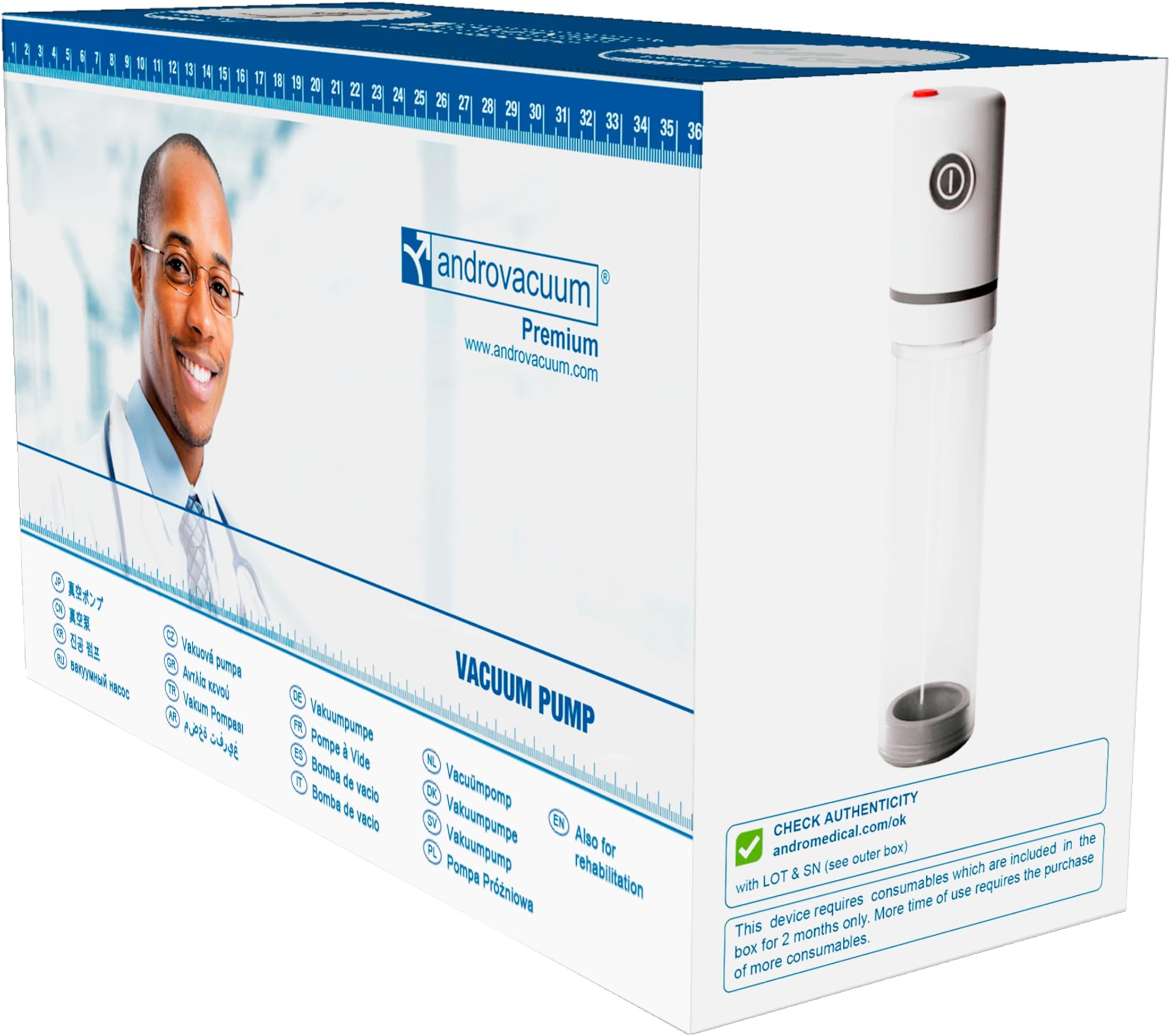 Androvacuum Premium Model by Andromedical