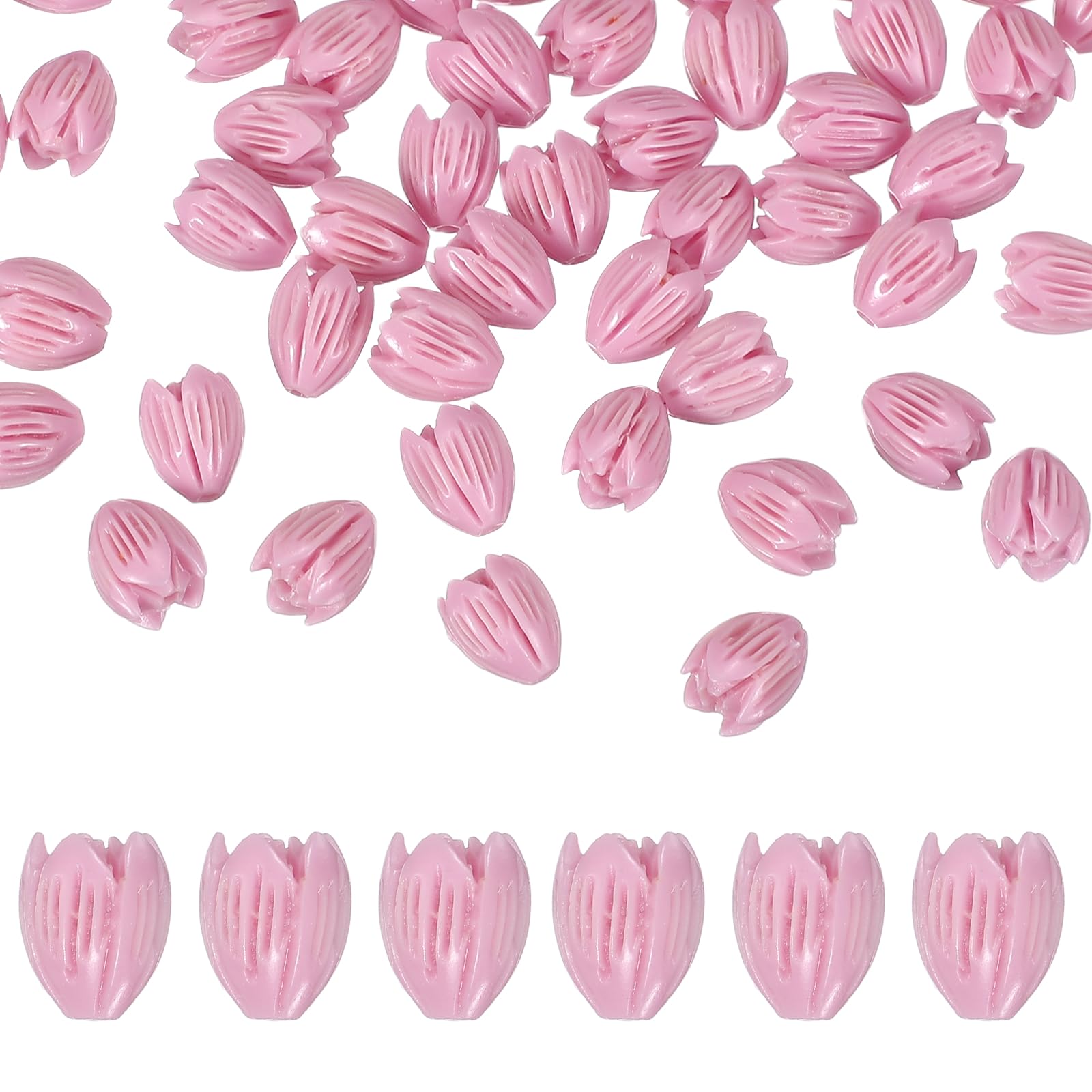 Perles spacer florales PATIKIL 13x10mm pour réparer et créer des colliers