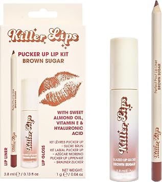 Killer Lips Pucker Up Lip Kit   Brown Sugar