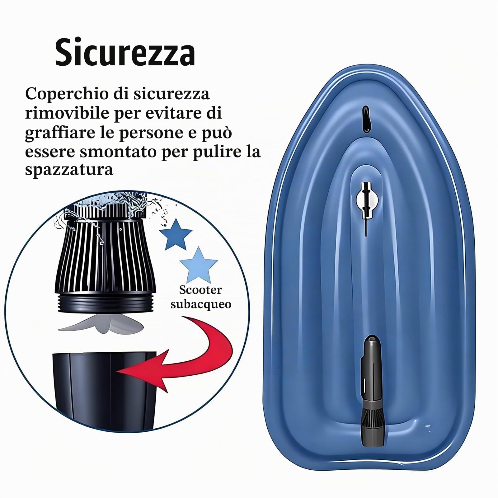 Barca Gonfiabile 2 Posti con Motore, Acquascooter Elettrico 500w/700w con Retromarcia, velocità 3–9 Km/H, Mini Barca Portatile per Adulti, Ideale per Lago, Mare E Snorkeling Nothrusters
