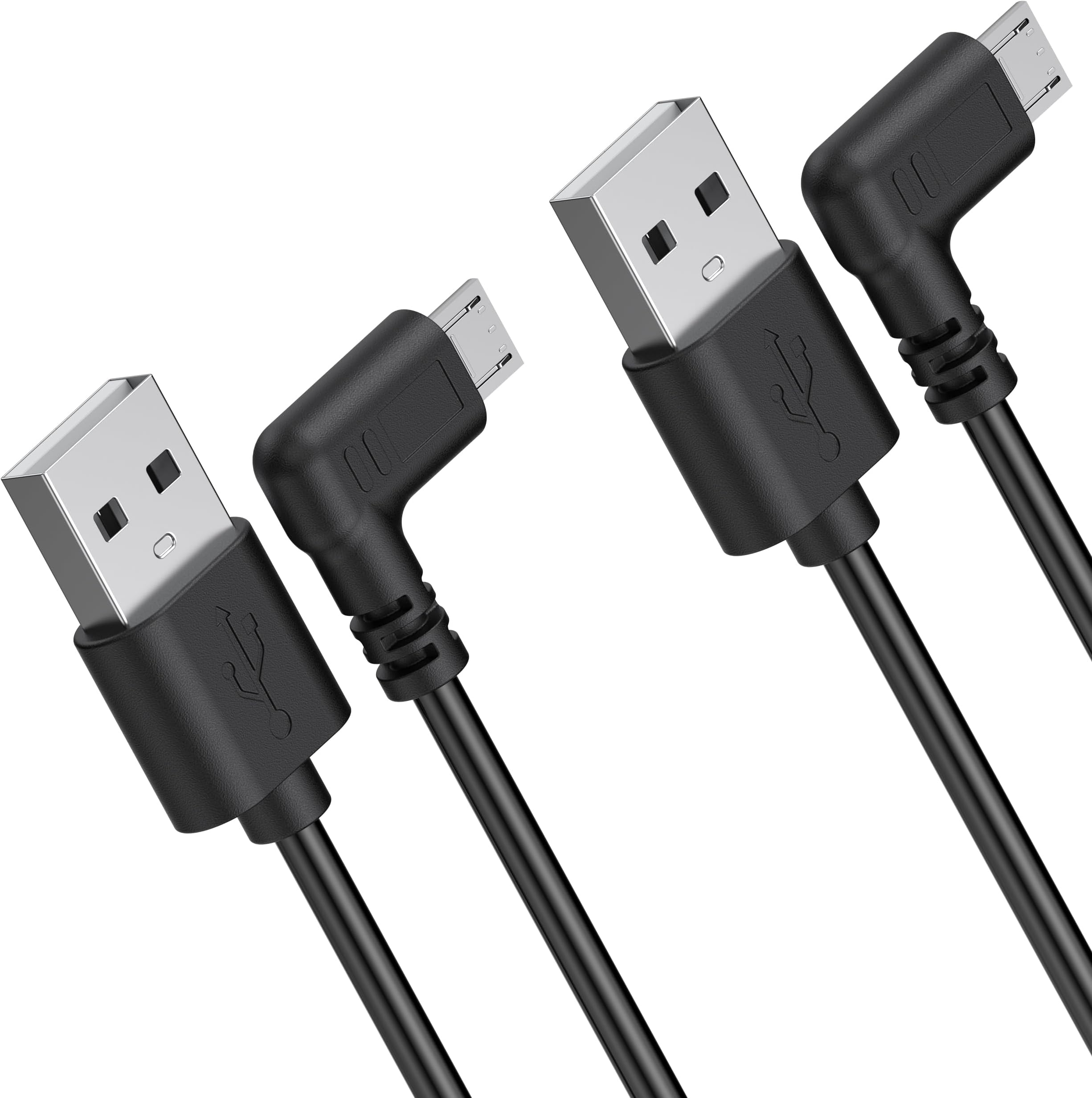 Vancle 2-PACK Micro USB Cable Android Charger compatible with PS4 Charger Cord - High Speed 2.0 USB A Male to Micro USB Cable for Android Phone