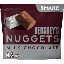 Hersheys Nuggets, Milk Chocolate Candy Share Pack, 9.2 Ounce
