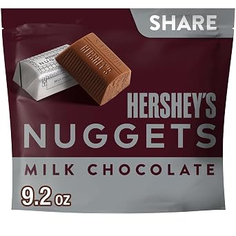 Hershey's Nuggets, Milk Chocolate Candy Share Pack, 9.2 Ounce