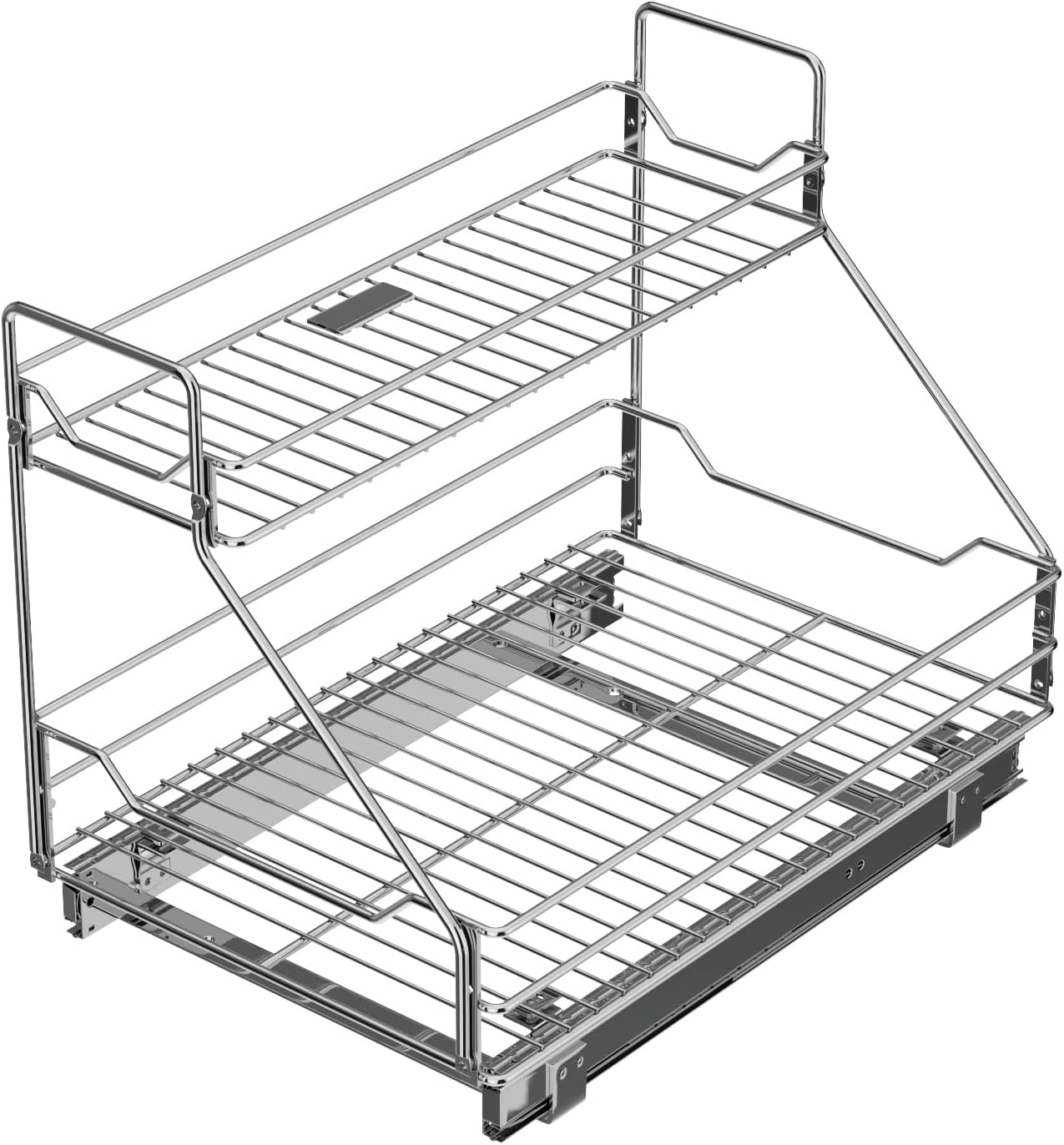 GROWLING 2Tier Pull Out Organizer, Heavy Duty