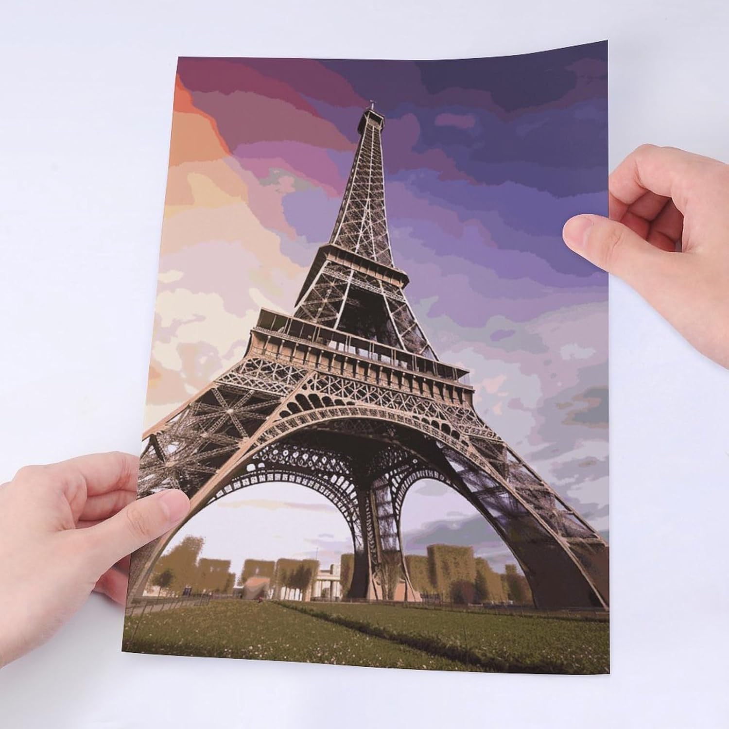 Cute Stickers Waterproof Funny Eiffel Tower Stickers for Water Bottles Laptop Decor