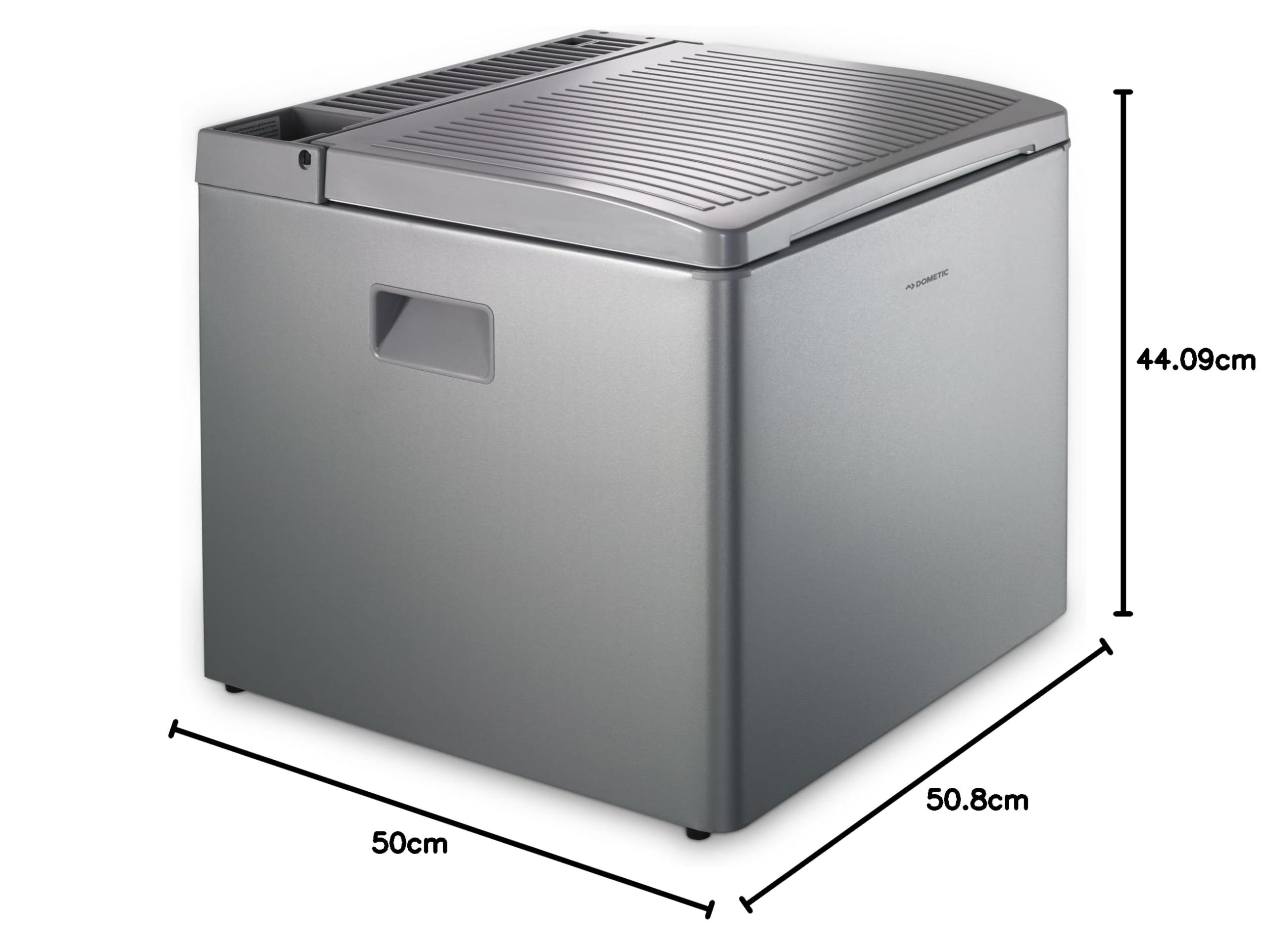 Dometic CombiCool RC 1200 EGP – bezgłośna, elektryczna lodówka z przyłączem gazu 50 mbar, 40 l, 12 V i 230 V do samochodów, ciężarówek i gniazdka elektrycznego