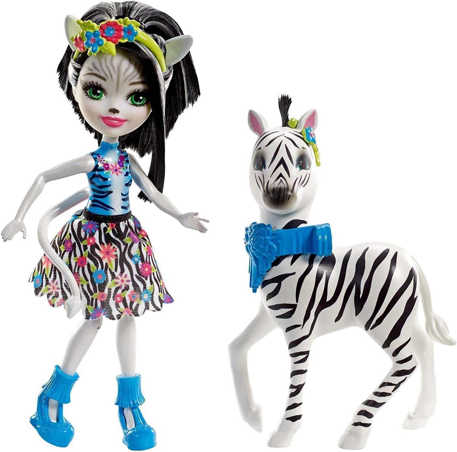 Enchantimals Zelena Zebra Dolls [Amazon Exclusive]