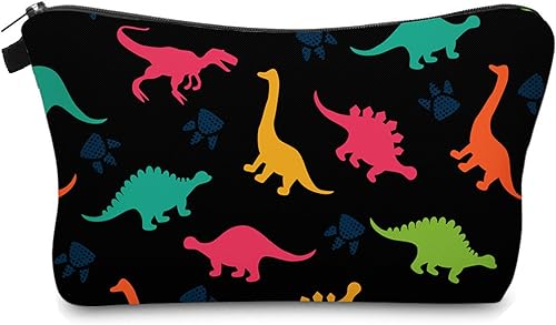 Vista 8 de Linda Bolsa de Maquillaje de Viaje Bolsa de Cosméticos Pequeña Bolsita de Regalo para Mujeres, Casual