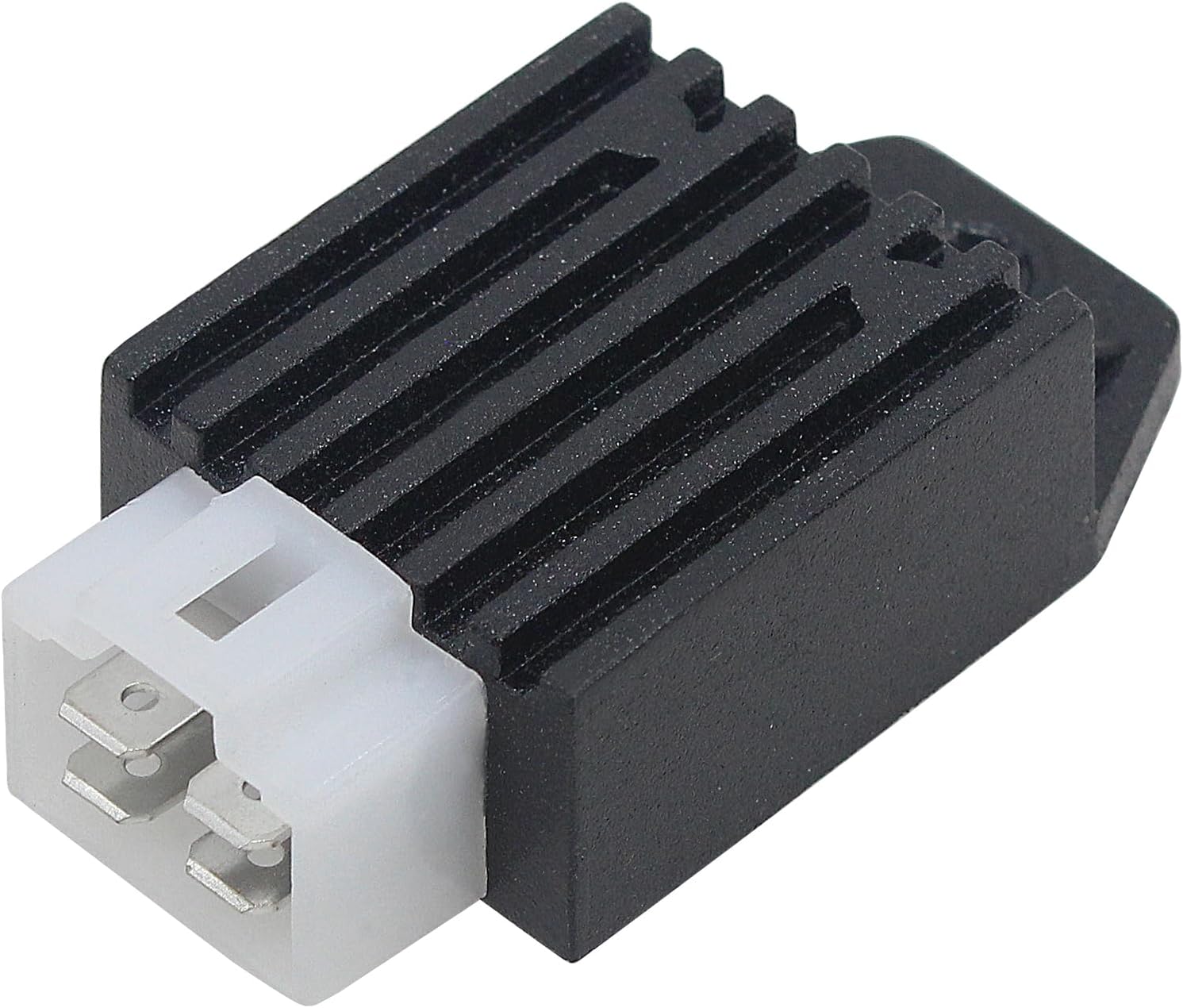 Voltage Regulator Rectifier 12V 4 pin Replacement Accessories Fit For 50cc 70cc 90cc 110cc 125cc 4 Wheelers Moped Dune Buggy Sandrail Roketa Taotao Jonway ATV Scooters Go Karts Quad. Voltage Regulator Rectifier 12V 4 pin Replacement Accessories Fit For 50cc 70cc 90cc 110cc 125cc 4 Wheelers Moped Dune Buggy Sandrail Roketa Taotao Jonway ATV Scooters Go Karts Quad.